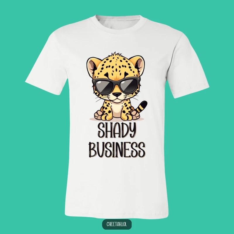Funny Cheetah Cub T-Shirt: Cool Cub Style Tee for Fashion Forward Fans