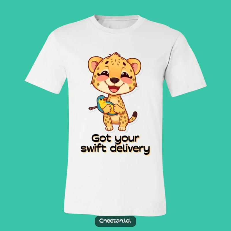 Funny Cheetah T-Shirt: Hilarious Animal Design, Perfect Gift for Joyful People